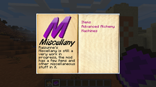 Miscellany Manual