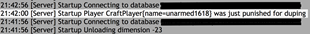 Sample Server Response