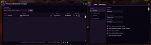 NBK Core only + Settings