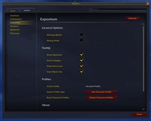 Options Menu