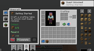 Quest Book GUI | Completion and Toasts