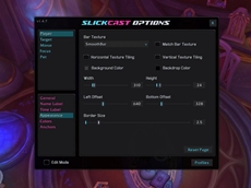 Player [Appearance] options