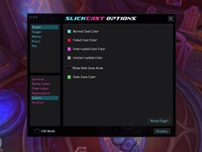 Player [Colors] options
