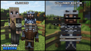 Villager Editor & Sliders 