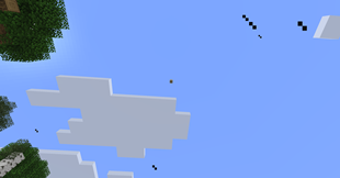 Command Cube flying