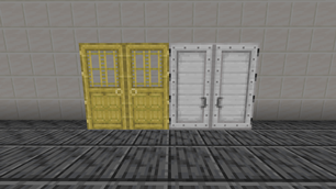Large 3x3 swing opening doors