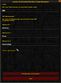 Addon Main Menu