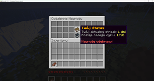 the image shows instructions on how to collect prizes