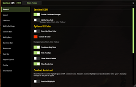 CDM General Settings