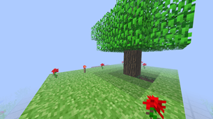 Why is there a hole behind the tree?