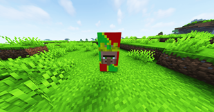 Villager King Banner (Mojang banner)
