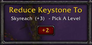 Reducing Key To +2