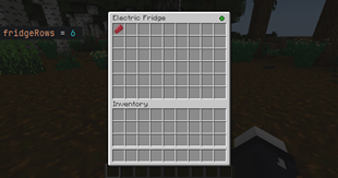 Inventory rows config