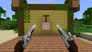 Pistols, both hands, empty, 1st person