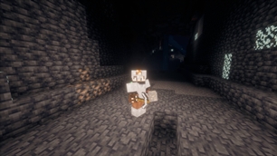 with glowstone