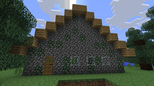 A large house.