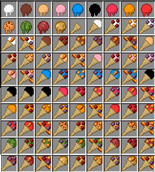 All the creams & ice creams of V1.5