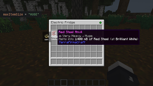 Item Size config
