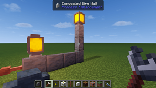 Concealed Wire Wall