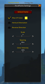 Combo points settings