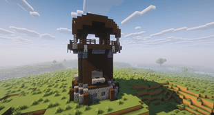 outpost + simplyfied texture pack (+ shader)