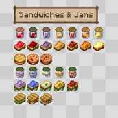 Sandwiches & Jams