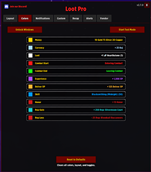 Colors Tab