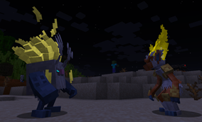 Mega Annihilape and Mega Infernape Models