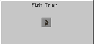 fish trap Ui with shrimp