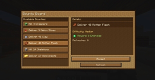 Desert Bounty Board GUI