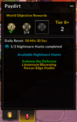 Prey Tab (Populated)
