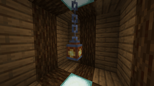Lit Lantern