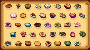 Stardew Valley Food Item List 1