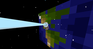 Laser to the face!
