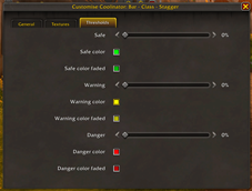 Brewmaster Stagger settings