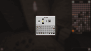 Burn steel powder to make steel ingot.png