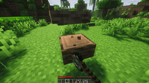 Hit it with an axe to chop firewood.png