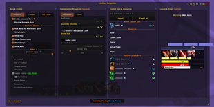 Bars and Frames Config