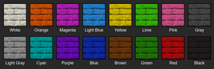 All 16 Plank Colors