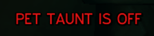 Pet Taunt Reminder