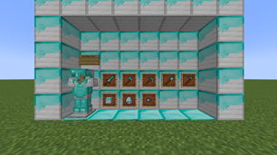 Diamond-Iron Armor and Tools Programmer Art