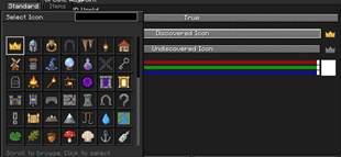Icon Selection