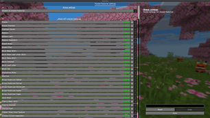 Configure placed features