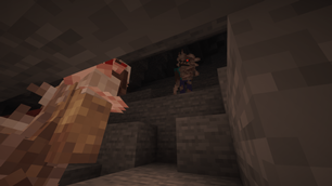Evolved hunting in a cave