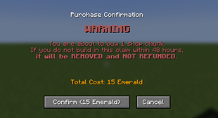 Warning before buying