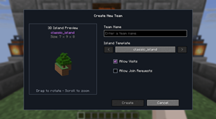 Create New Team