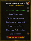 Who Targets Me Screenshot