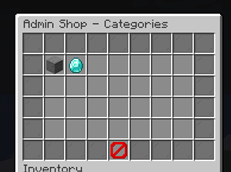 Admin Shop Categories View