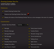 Options Interface