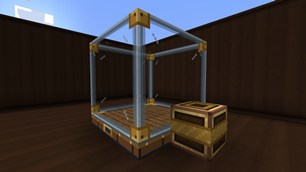 Auction Display Case with Auction Packing Station